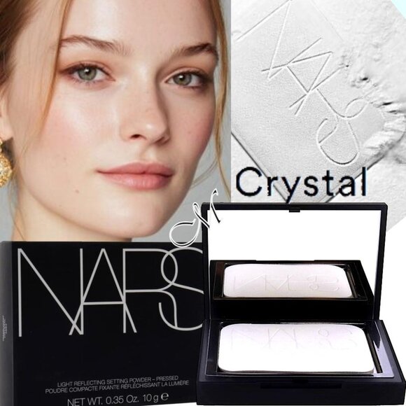 NARS Light Reflecting Pressed Setting Powder TRANSLUCENT CRYSTAL 0.35 oz NIB - Picture 1 of 13